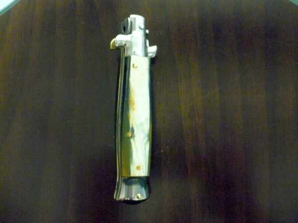 Picklock -Italian stiletto -pugnale 18cm- corno di bufalo - 2