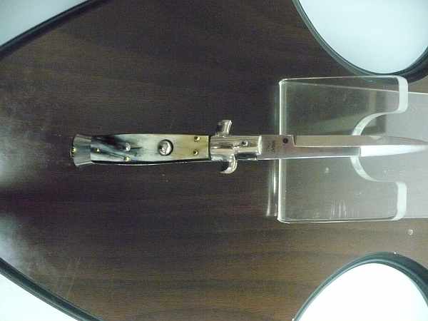 Picklock -Italian stiletto -pugnale 18cm- corno di bufalo - 2