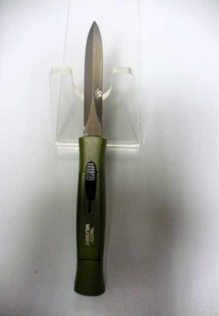 Italian stiletto FRONTALE  coltellerie Maniago - 20 cm - modello nato military - dagger teflonato- 19