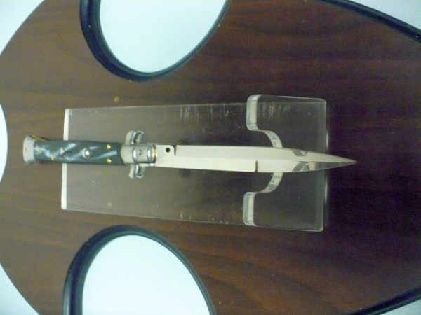Frank Beltrame italian stiletto -28 cm imitazione di corno di bufalo - baionetta -modello FB 28/81B - 2