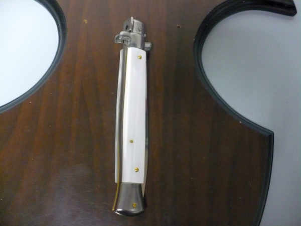 Frank Beltrame italian stiletto - 28 cm imitazione di madreperla - classica -modello FB 28/36C