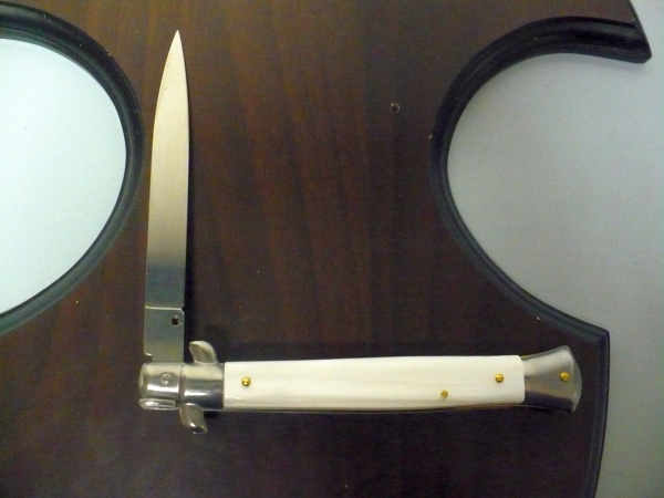 Frank Beltrame italian stiletto - 28 cm imitazione di madreperla - classica -modello FB 28/36C