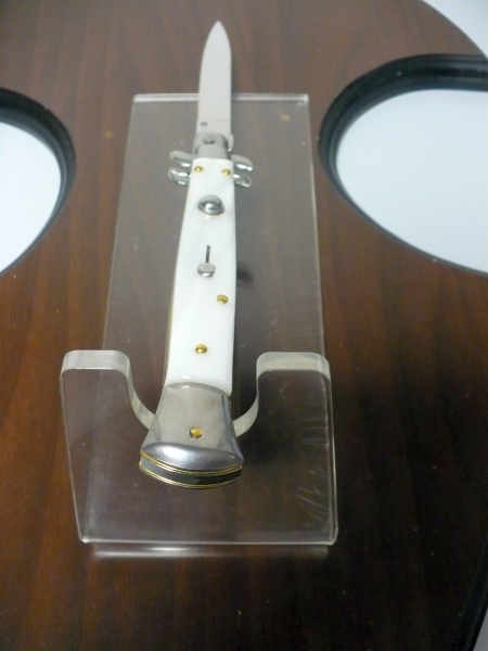 Frank Beltrame italian stiletto - 28 cm imitazione di madreperla - classica -modello FB 28/36C