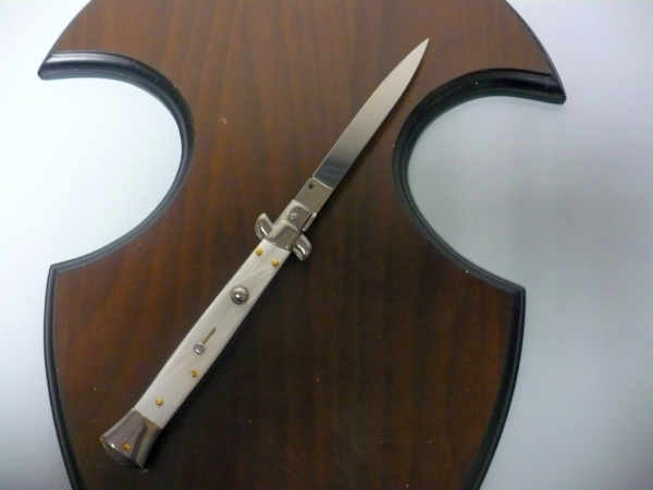 Frank Beltrame italian stiletto - 28 cm imitazione di madreperla - classica -modello FB 28/36C