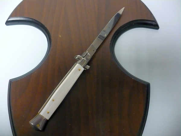 Frank Beltrame italian stiletto - 28 cm imitazione di madreperla - classica -modello FB 28/36C