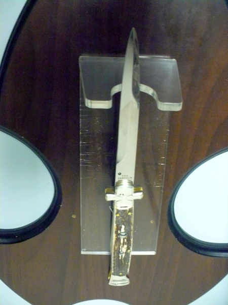 Italian stiletto - AGA Campolin - maltese / crociato - 28cm - corno di cervo / deer horn - 5