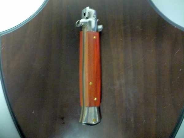 Frank Beltrame italian stiletto - 23 cm legno rosso - lama dagger- modello FB 23/83D - 2