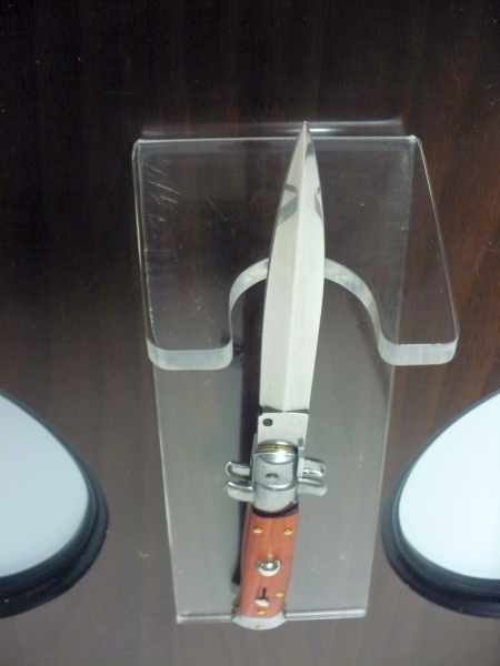 Frank Beltrame italian stiletto - 23 cm legno rosso - lama dagger- modello FB 23/83D - 2