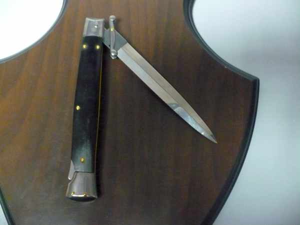 Swinguard Frank Beltrame - italian stiletto 28 cm - corno di bufalo brasiliano -  FB 550/09 D - 2