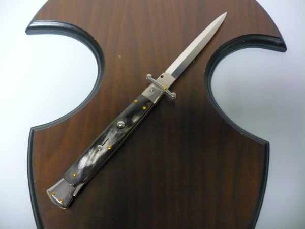 Swinguard Frank Beltrame - italian stiletto 28 cm - corno di bufalo brasiliano -  FB 550/09 D - 2