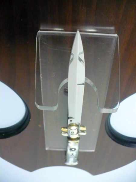 Picklock - Frank Beltrame - Italian stiletto -pugnale 28cm, lama baionetta- corno di bufalo brasiliano FB  P28/09 -2