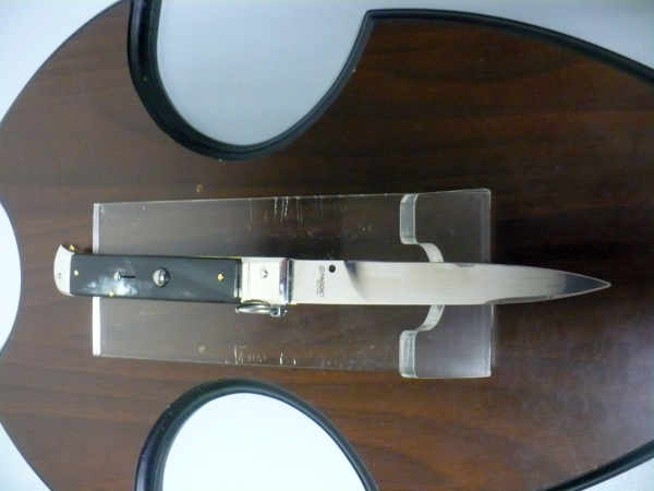 Famiglia Spadon - stiletto  falcon /28 - bufalo brasiliano - lama a swedge vecchio stile - 2