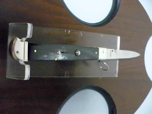 Famiglia Spadon - stiletto  falcon /28 - bufalo brasiliano - lama a swedge vecchio stile - 2