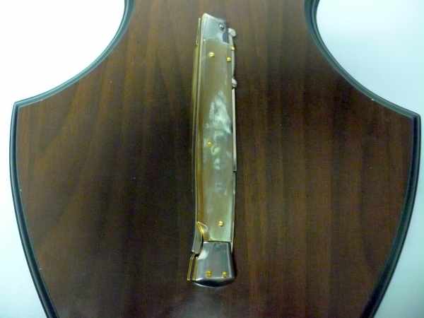 Swinguard Frank Beltrame - italian stiletto 28 cm -bufalo chiaro, lama baionetta- FB 550/58B- 2