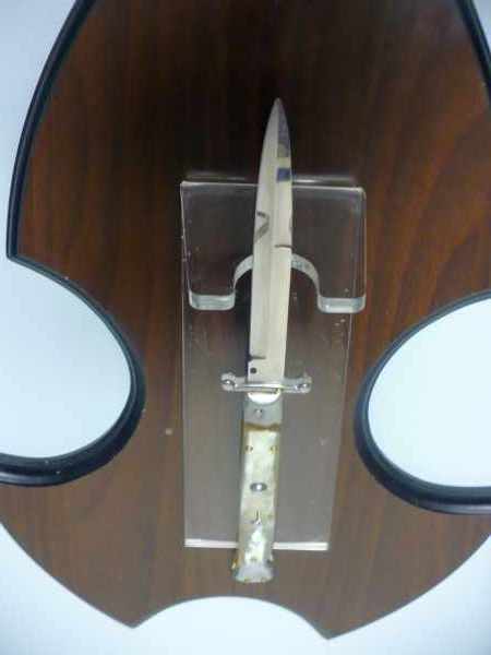 Swinguard Frank Beltrame - italian stiletto 28 cm -bufalo chiaro, lama baionetta- FB 550/58B- 2
