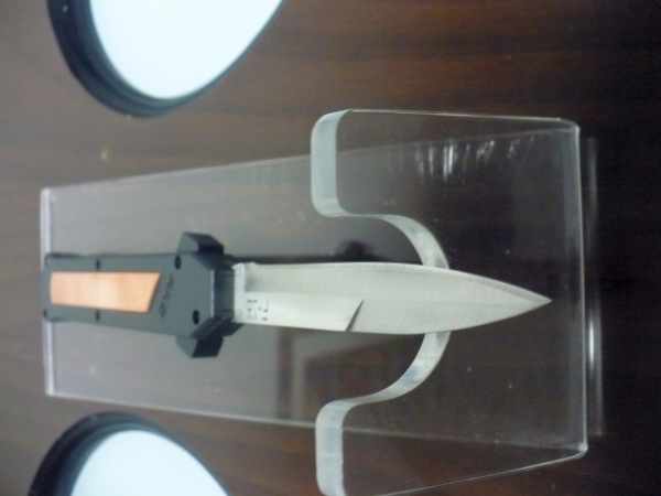 Coltello frontale - F16 OTF - 20,50 cm - lama baionetta - AKC World knife - 3