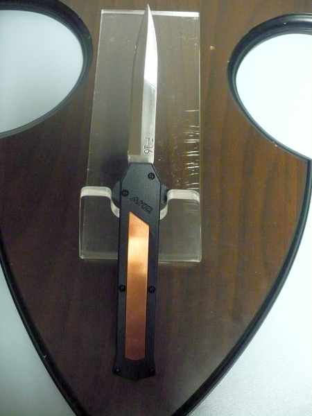 Coltello frontale - F16 OTF - 20,50 cm - lama baionetta - AKC World knife - 3