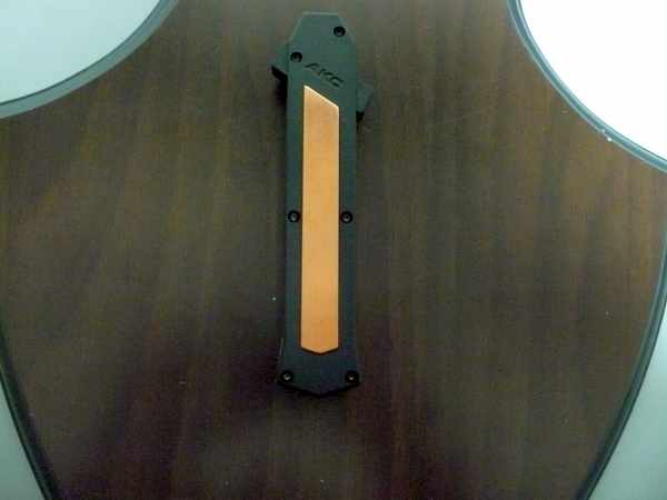 Coltello frontale - F16 OTF - 20,50 cm - lama baionetta - AKC World knife - 3