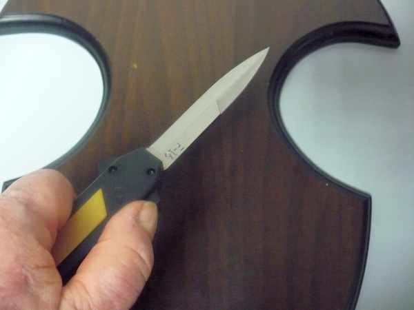 Coltello  frontale - F16 OTF - 20,50 cm - lama baionetta - AKC World knife - 1