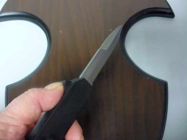 Coltello  frontale - F16 OTF - 20,50 cm - lama baionetta - AKC World knife - 1