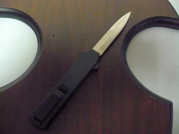 Coltello  frontale - F16 OTF - 20,50 cm - lama baionetta - AKC World knife - 1