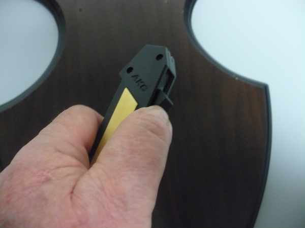 Coltello frontale - F16 OTF - 20,50 cm - lama dagger - AKC World knife - 2