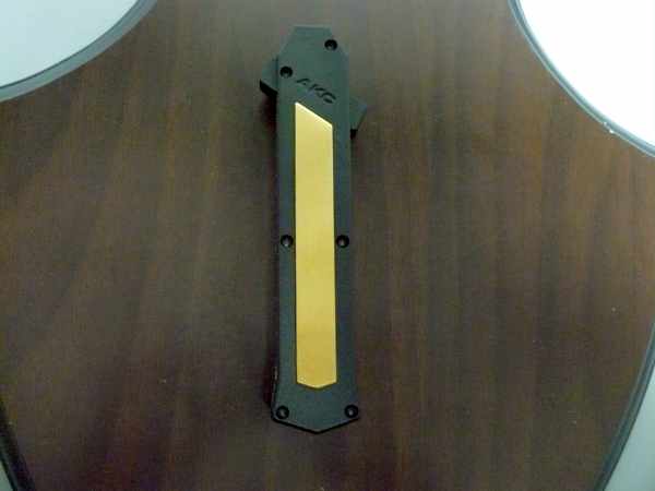 Coltello frontale - F16 OTF - 20,50 cm - lama dagger - AKC World knife - 2