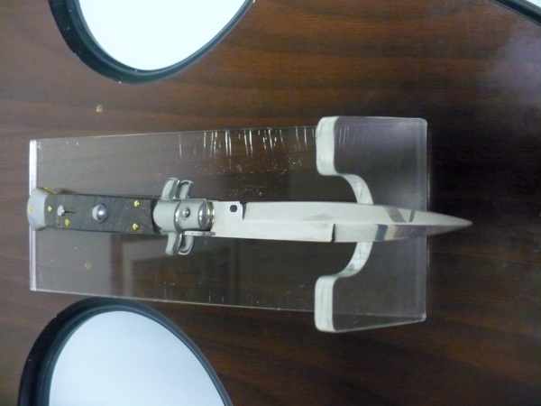 Frank Beltrame , italian stiletto - 23 cm , corno di ariete - lama baionetta , modello FB 23/63B - 8