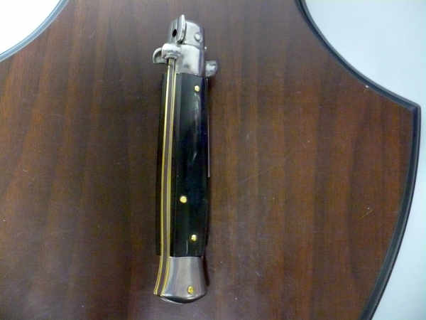 Italian stiletto - pugnale Frank Beltrame - 23 cm - corno di bufalo brasiliano , lama baionetta- FB 23/09B -1