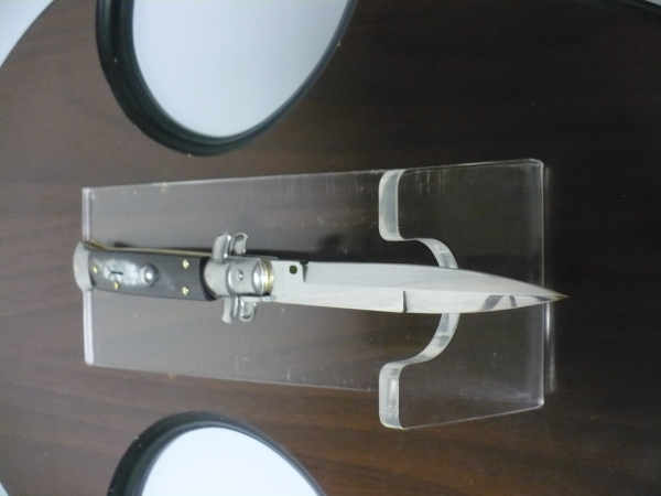 Italian stiletto - pugnale Frank Beltrame - 23 cm - corno di bufalo brasiliano , lama baionetta- FB 23/09B -1