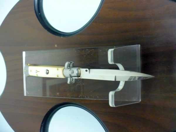 FRANK BELTRAME , italian stiletto - 23 cm , osso di bufalo, baionetta, modello FB 23/97B -1