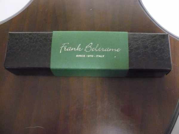 Picklock - Frank Beltrame - Italian stiletto -pugnale 23cm, lama kriss- corno di bufalo brasiliano FB  P23/09 - 1