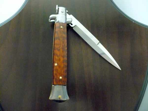 Frank Beltrame ,italian stiletto - 23 cm ,legno di serpente ,baionetta -modello FB 23/89 B - 3