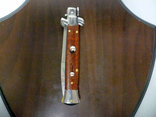 Frank Beltrame ,italian stiletto - 23 cm ,legno di serpente ,baionetta -modello FB 23/89 B - 5