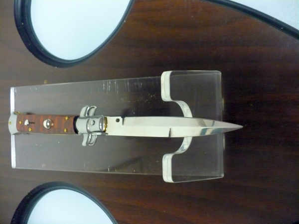 Frank Beltrame ,italian stiletto - 23 cm ,legno di serpente ,baionetta -modello FB 23/89 B - 2