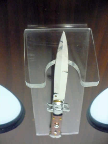 Frank Beltrame ,italian stiletto - 23 cm ,legno di serpente ,baionetta -modello FB 23/89 B - 2