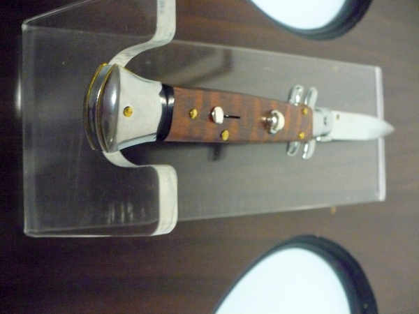 Frank Beltrame ,italian stiletto - 23 cm ,legno di serpente ,baionetta -modello FB 23/89 B - 2