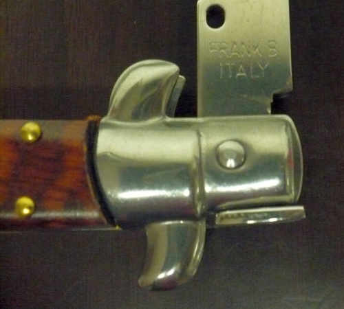 Frank Beltrame ,italian stiletto - 23 cm ,legno di serpente ,baionetta -modello FB 23/89 B - 2