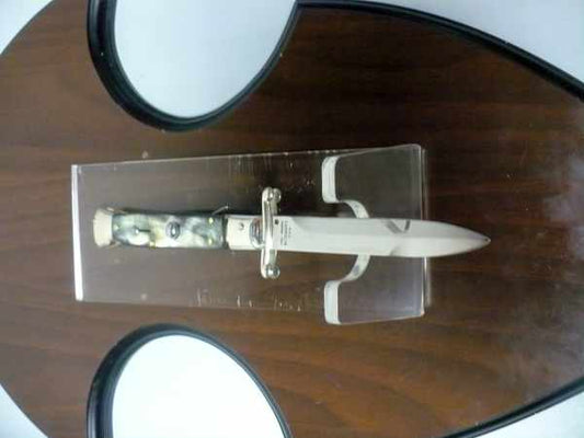 Swinguard A.G.A. Campolin - italian stiletto 23 cm - corno di bufalo brasiliano - lama baionetta -7