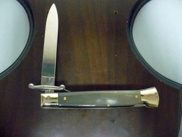Swinguard A.G.A. Campolin - italian stiletto 23 cm - corno di bufalo brasiliano - lama classica - 3