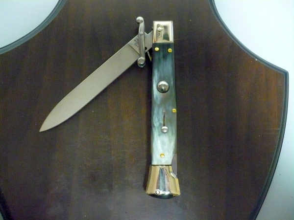 Swinguard A.G.A. Campolin - italian stiletto 23 cm - corno di bufalo brasiliano - lama classica - 3