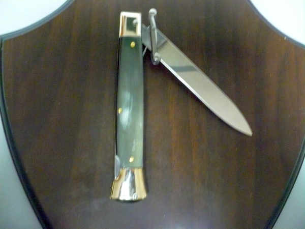 Swinguard A.G.A. Campolin - italian stiletto 23 cm - corno di bufalo brasiliano - lama classica - 3