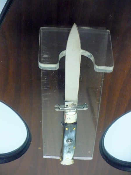 Swinguard A.G.A. Campolin - italian stiletto 23 cm - corno di bufalo brasiliano - lama classica - 3