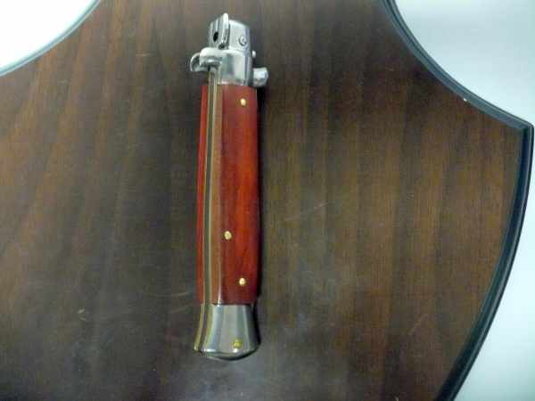 Frank Beltrame italian stiletto - 23 cm legno rosso - lama dagger- modello FB 23/83D - 2