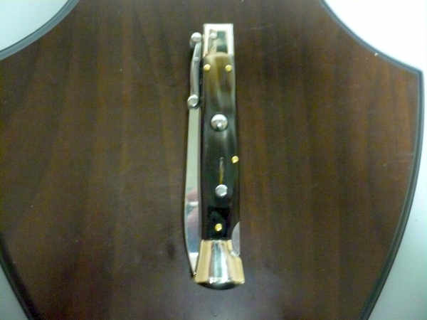 Swinguard A.G.A. Campolin - italian stiletto 23 cm - corno di bufalo brasiliano - lama clssica - 4