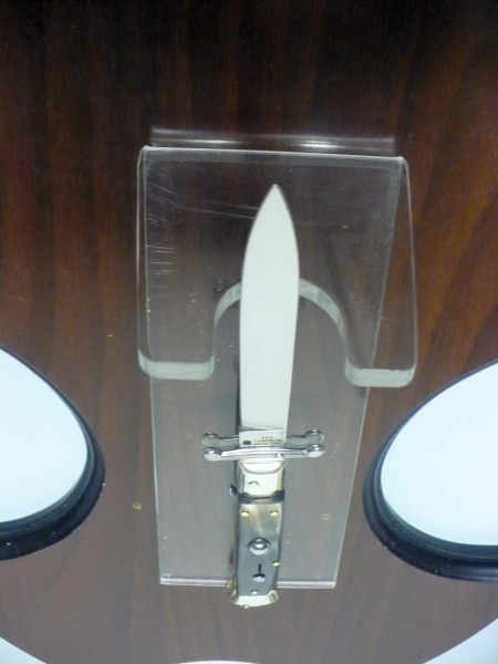 Swinguard A.G.A. Campolin - italian stiletto 23 cm - corno di bufalo brasiliano - lama clssica - 4