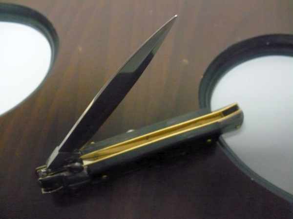 Frank Beltrame -italian stiletto - 23 cm- corno di bufalo - dagger - modello FB 23/58D - 13