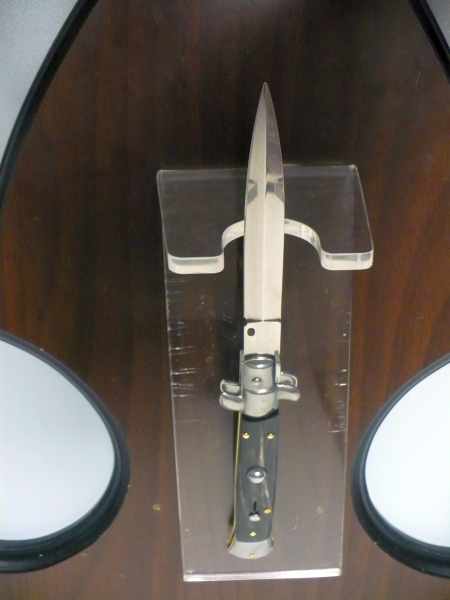 Frank Beltrame -italian stiletto - 23 cm- corno di bufalo - dagger - modello FB 23/58D - 13