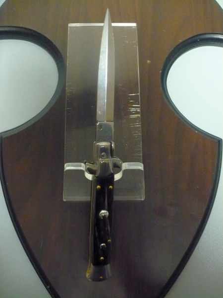 Frank Beltrame -italian stiletto - 23 cm- corno di bufalo - dagger - modello FB 23/58D - 13