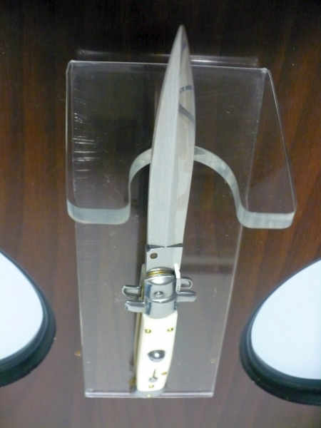 Frank Beltrame italian stiletto - 23 cm imitazione d'avorio - lama dagger - modello FB 23/91D